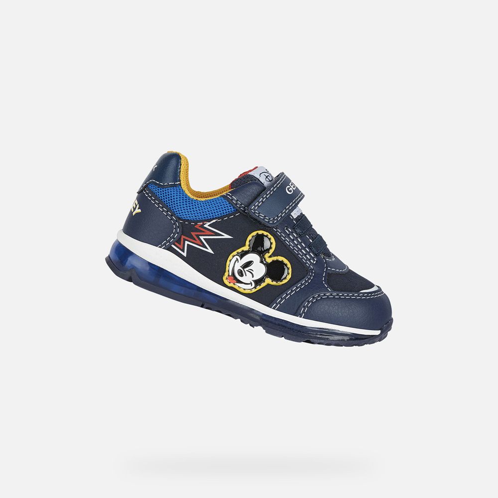 Geox Sneakers Navy Todo Boy - Geox Baby Shoes - NBVKJP958